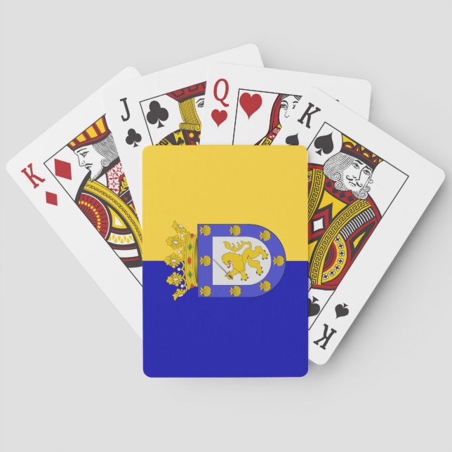 Jeu De Cartes Drapeau de Santiago (Chili) (dos)