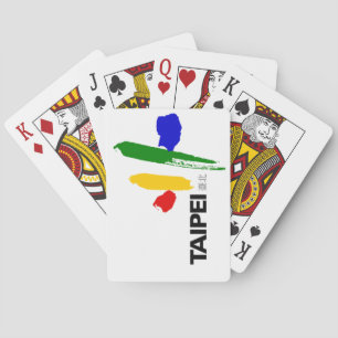 Jeu De Cartes Drapeau de Taipei City (Taïwan)