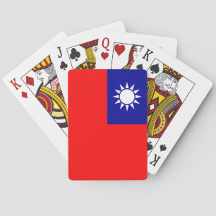 Jeu De Cartes Drapeau de Taïwan