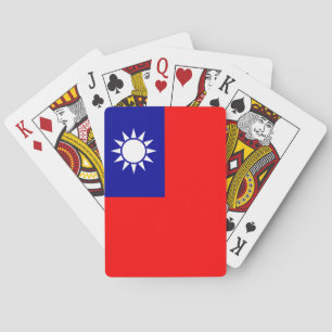 Jeu De Cartes Drapeau de Taïwan : République de Chine, Taipei ch