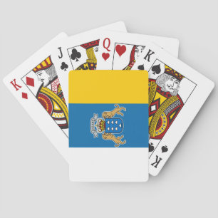 Jeu De Cartes Drapeau des îles Canaries (Canaries) (Canaries, Es
