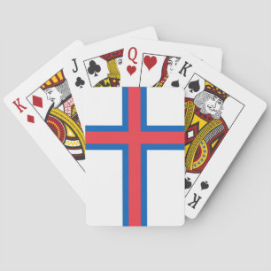 Jeu De Cartes Drapeau des îles Féroé