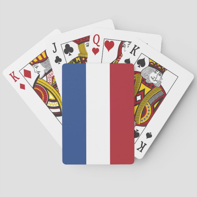 Jeu De Cartes Drapeau des Pays-Bas (dos)