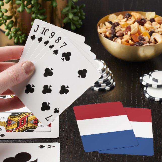 Jeu De Cartes Drapeau des Pays-Bas (In Situ)