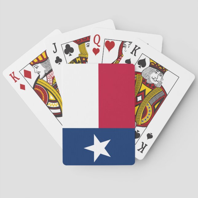 Jeu De Cartes Drapeau d'État texan (Texas) (dos)