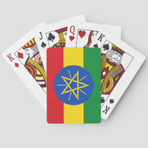 Jeu De Cartes Drapeau d'Éthiopie (Éthiopien)