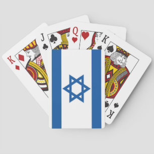 Jeu De Cartes Drapeau d'Israël