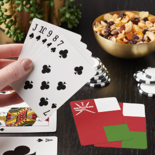 Jeu De Cartes drapeau d'Oman