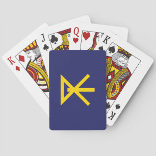 Jeu De Cartes Drapeau d'Osaka (Japon)