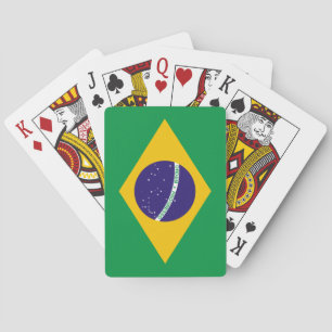 Jeu De Cartes Drapeau du Brésil