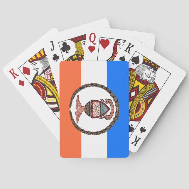 Jeu De Cartes Drapeau du Bronx (arrondissement de New York) (dos)