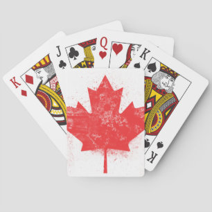 Jeu De Cartes Drapeau du Canada