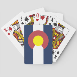 Jeu De Cartes Drapeau du Colorado