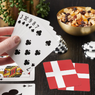 Jeu De Cartes Drapeau du Danemark