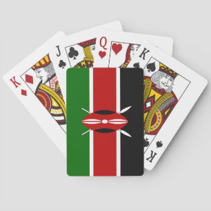 Jeu De Cartes Drapeau du Kenya
