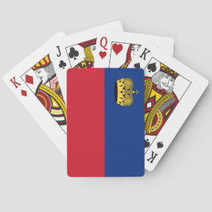 Jeu De Cartes Drapeau du Liechtenstein