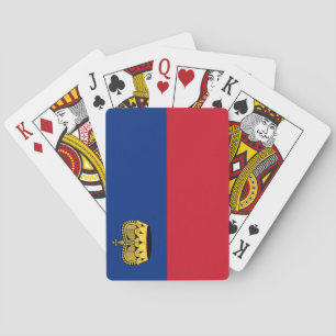 Jeu De Cartes Drapeau du Liechtenstein