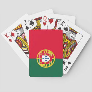 Jeu De Cartes Drapeau du Portugal pour jour férié au Portugal