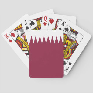Jeu De Cartes Drapeau du Qatar