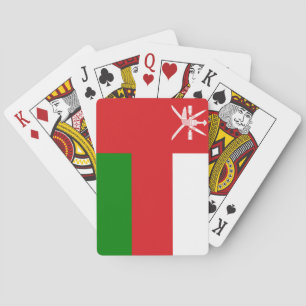 Jeu De Cartes Drapeau du Sultanat d'Oman