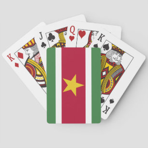 Jeu De Cartes Drapeau du Suriname