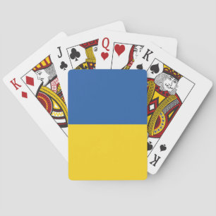 Jeu De Cartes Drapeau d'Ukraine
