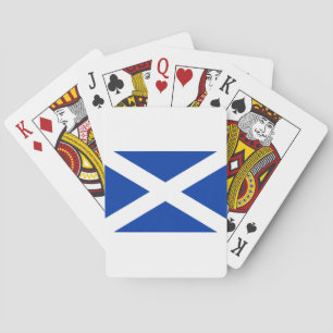 Jeu De Cartes Drapeau écossais - Image de haute qualité