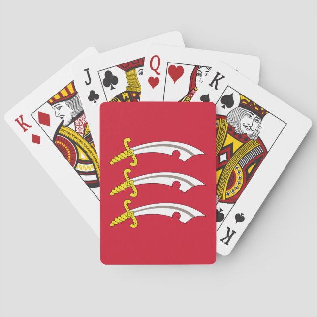 Jeu De Cartes Drapeau Essex Playing Cards (dos)