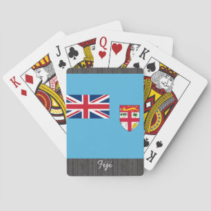 Jeu De Cartes Drapeau Fidji Jouer des cartes