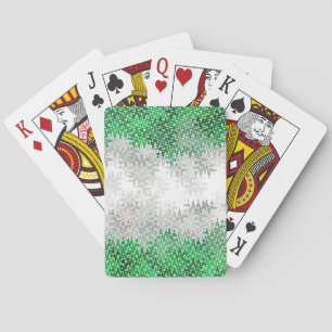 Jeu De Cartes Drapeau Grayromantic Fierté Trippy Abstrait