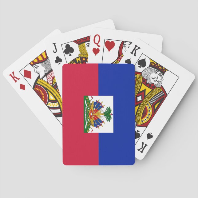 Jeu De Cartes Drapeau Haïti (dos)