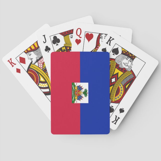 Jeu De Cartes Drapeau (haïtien) du Haïti (dos)