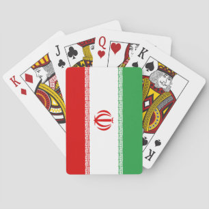 Jeu De Cartes Drapeau (iranien) de l'Iran