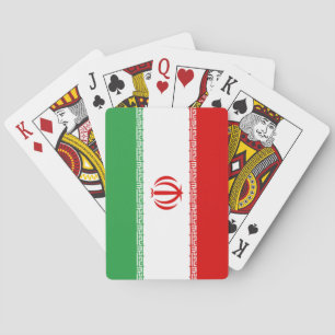 Jeu De Cartes Drapeau iranien (Iran) (Persan)