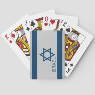 Jeu De Cartes Drapeau Israël