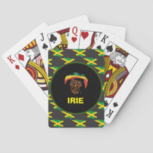 Jeu De Cartes Drapeau jamaïcain, Tête rastafarienne, Jamaïque