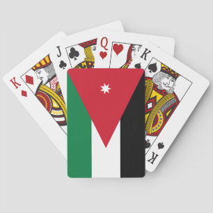 Jeu De Cartes Drapeau Jordanie