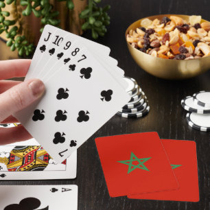 Jeu De Cartes drapeau marocain