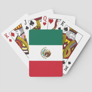 Jeu De Cartes Drapeau mexicain