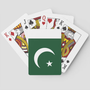 Jeu De Cartes Drapeau national du monde du Pakistan