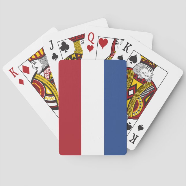 Jeu De Cartes Drapeau néerlandais (dos)