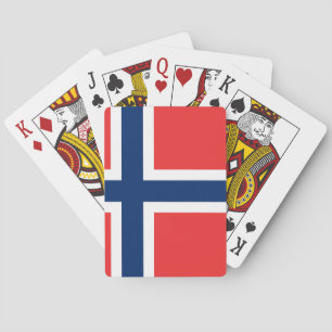 Jeu De Cartes Drapeau norvégien