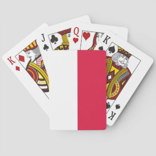 Jeu De Cartes Drapeau polonais (Pologne) Jouer des cartes