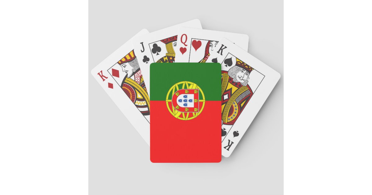 Jeu De Cartes Drapeau (portugais) du Portugal Zazzle.fr