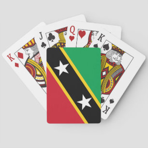 Jeu De Cartes Drapeau Saint-Kitts-et-Nevis