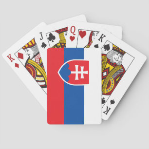Jeu De Cartes Drapeau Slovaquie