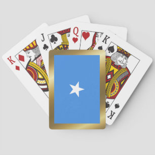 Jeu De Cartes Drapeau Somalie Jouer des cartes