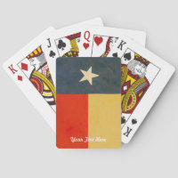 Drapeau Texas personnalisé