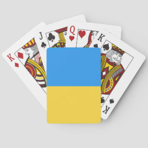 Jeu De Cartes Drapeau ukrainien