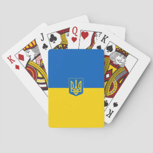 Jeu De Cartes Drapeau ukrainien Armoiries